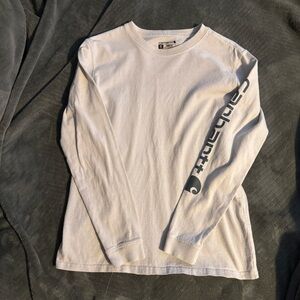 Carhartt women’s off white Long Sleeve Tee